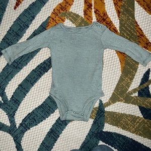 Long sleeved organic onesie